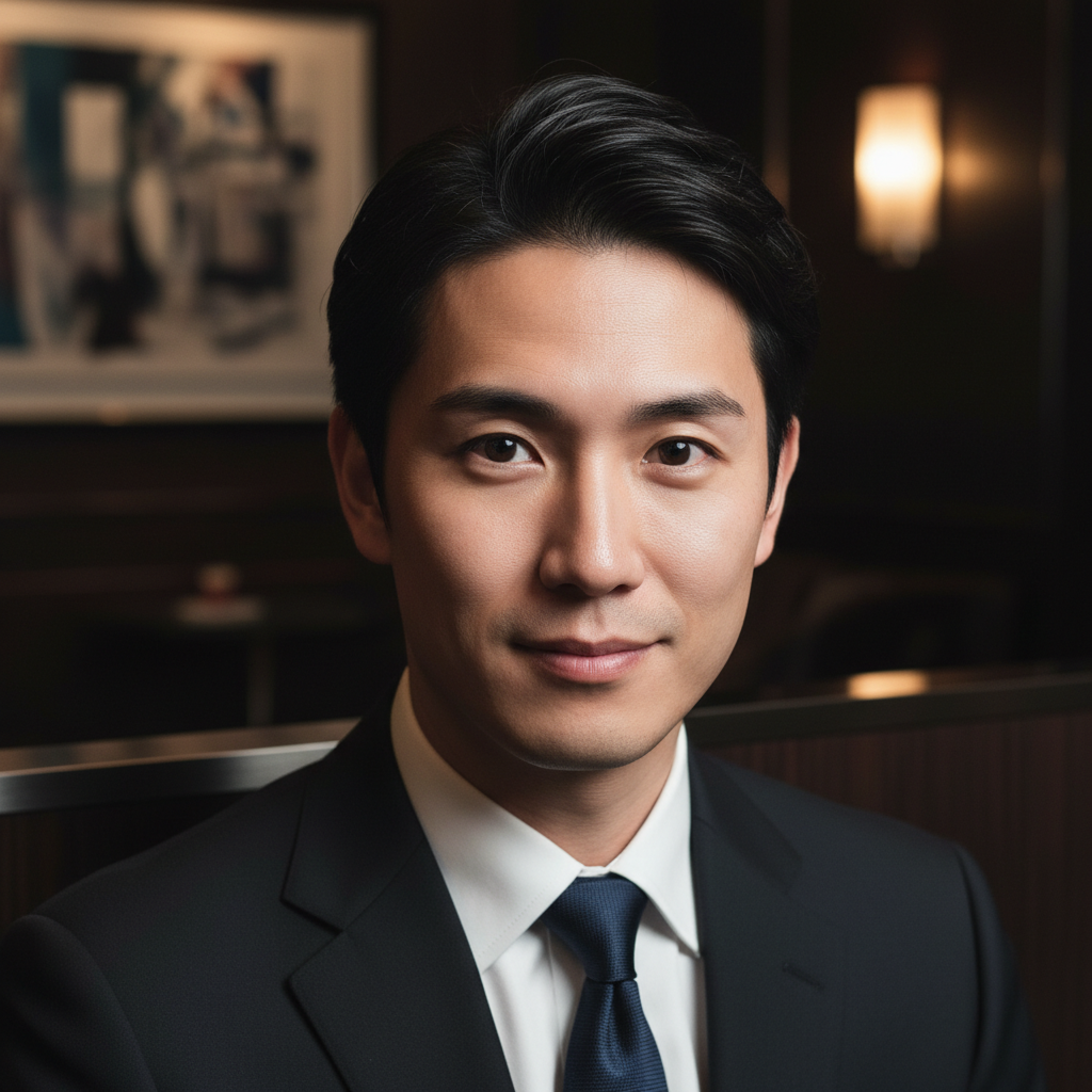 清潔感のある男性のイメージ